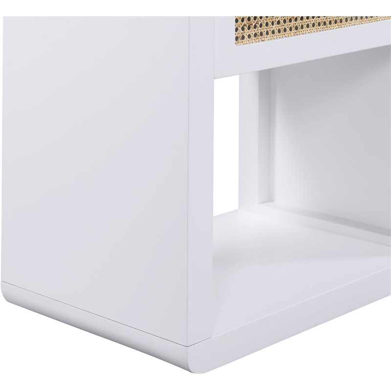 Meridian Furniture Langham White Night Stand