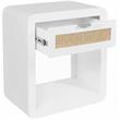 Meridian Furniture Langham White Night Stand