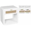 Meridian Furniture Langham White Night Stand