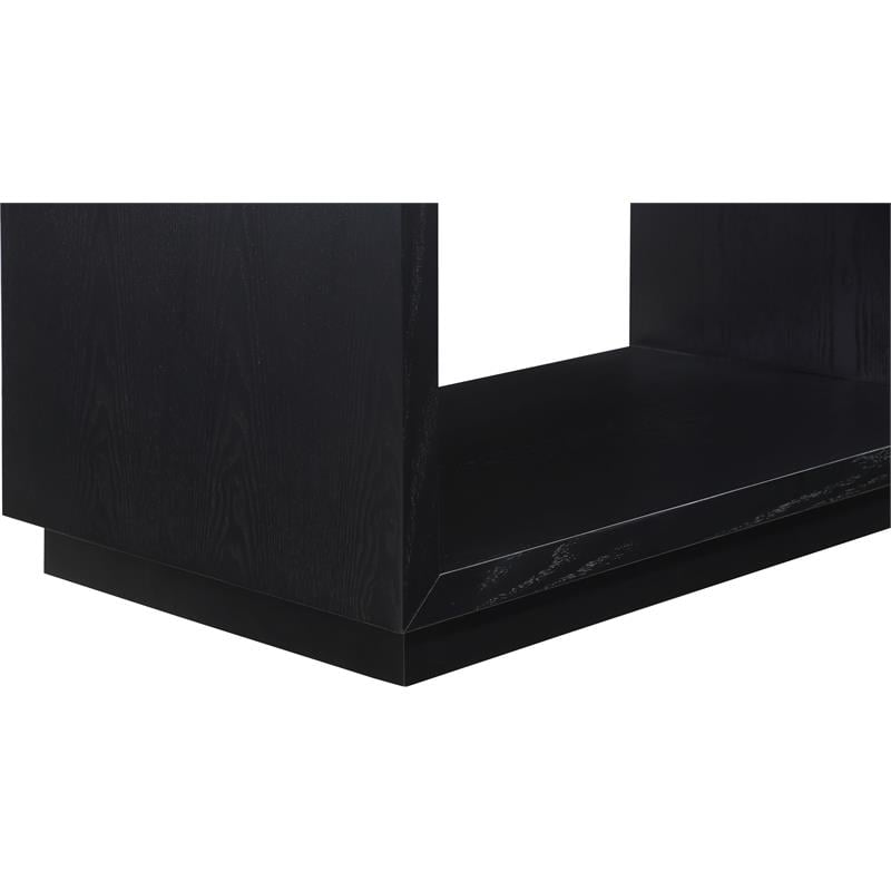 Meridian Furniture Avery Black Wood Veneer Night Stand