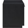 Meridian Furniture Avery Black Wood Veneer Night Stand