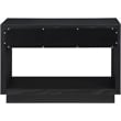 Meridian Furniture Avery Black Wood Veneer Night Stand