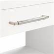 Meridian Furniture Avery White Wood Veneer Night Stand
