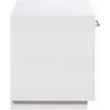 Meridian Furniture Avery White Wood Veneer Night Stand