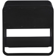 Meridian Furniture Sage Black Wood Veneer Night Stand