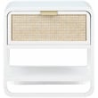 Meridian Furniture Sage White Wood Veneer Night Stand