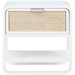 Meridian Furniture Sage White Wood Veneer Night Stand