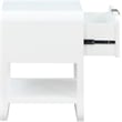 Meridian Furniture Sage White Wood Veneer Night Stand