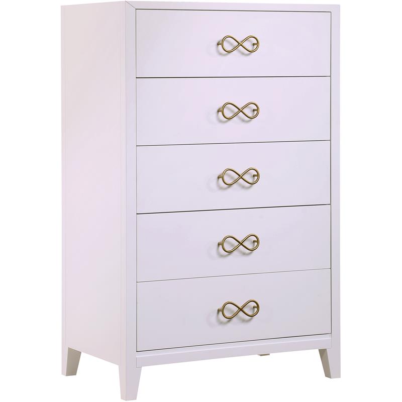 Meridian Furniture Bowtie Chest Meridian Furniture Bowtie Chest