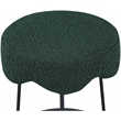Meridian Furniture Fleur Green Boucle Fabric Counter Stool