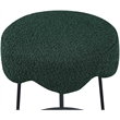 Meridian Furniture Fleur Green Boucle Fabric Counter Stool