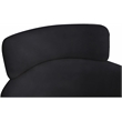 Meridian Furniture Yara Black Velvet Dining Chair (Set of 2)