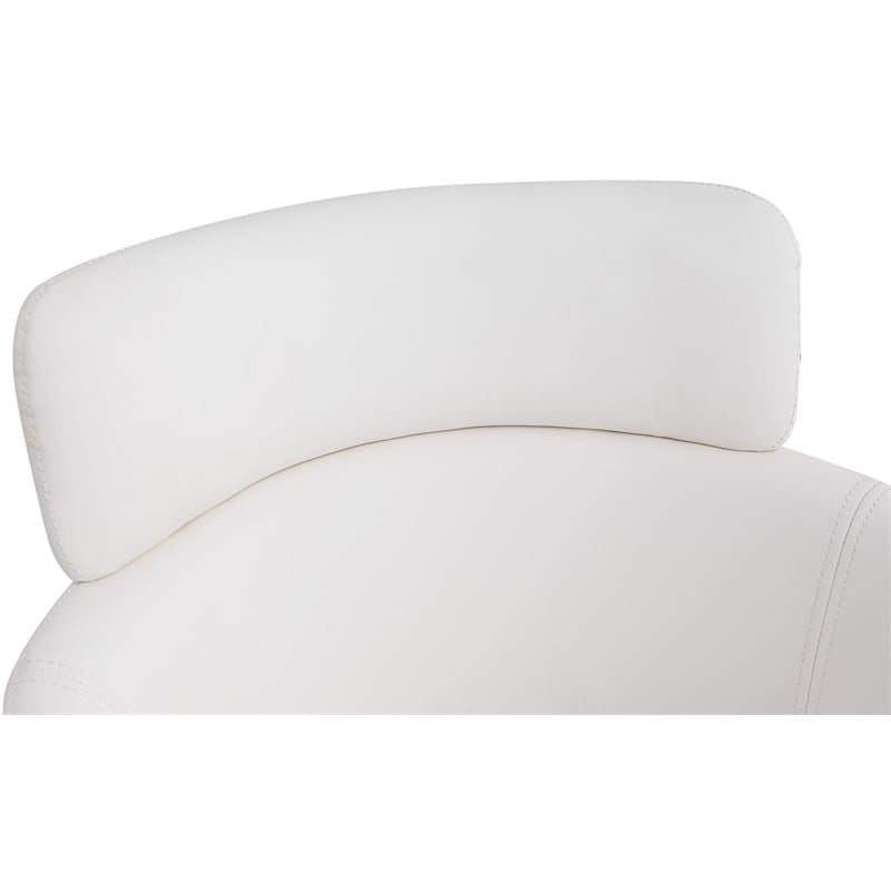 Meridian Furniture Yara Cream Vegan Leather Dining Chair (Set of 2)