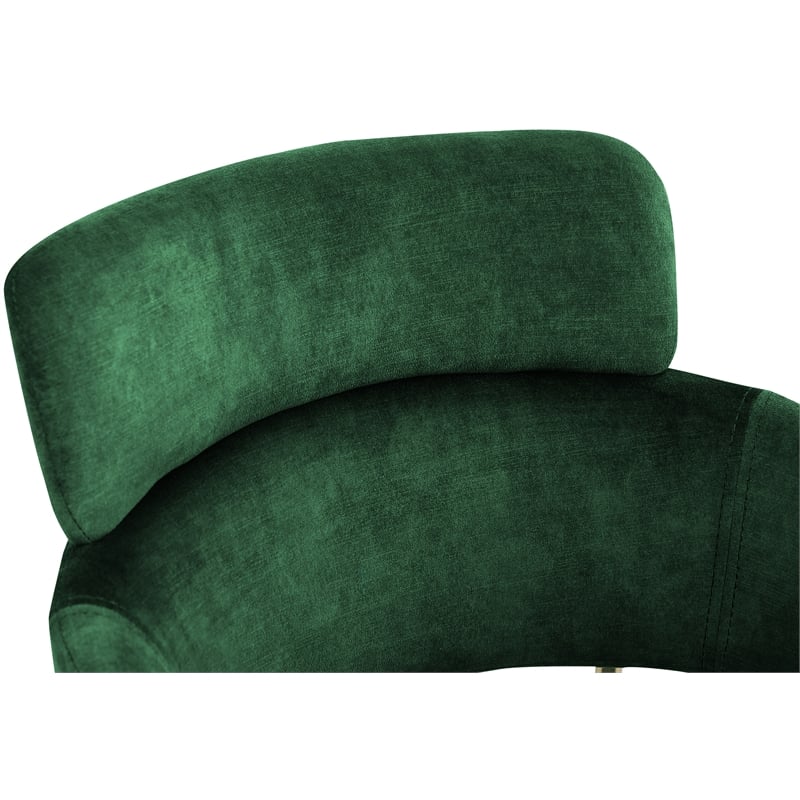 Meridian Furniture Yara Green Velvet Dining Chair (Set of 2)