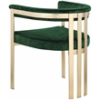 Meridian Furniture Marcello Green Velvet Dining Chair (Set of 2)