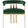Meridian Furniture Marcello Green Velvet Dining Chair (Set of 2)