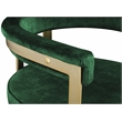 Meridian Furniture Marcello Green Velvet Dining Chair (Set of 2)