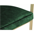 Meridian Furniture Marcello Green Velvet Dining Chair (Set of 2)