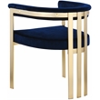 Meridian Furniture Marcello Navy Velvet Dining Chair (Set of 2)