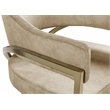 Meridian Furniture Madelyn Beige Velvet Dining Chair (Set of 2)