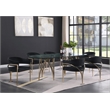 Meridian Furniture Madelyn Black Velvet Dining Chair (Set of 2)