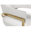 Meridian Furniture Madelyn Cream Vegan Leather Dining Chair (Set of 2)