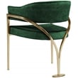 Meridian Furniture Madelyn Green Velvet Dining Chair (Set of 2)