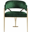 Meridian Furniture Madelyn Green Velvet Dining Chair (Set of 2)