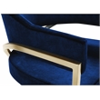 Meridian Furniture Madelyn Navy Velvet Dining Chair (Set of 2)