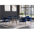 Meridian Furniture Madelyn Navy Velvet Dining Chair (Set of 2)