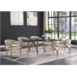 Meridian Furniture Madelyn Stone Velvet Dining Chair (Set of 2)