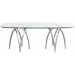 Meridian Furniture Madelyn Silver Dining Table