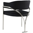Meridian Furniture Madelyn Black Velvet Dining Chair (Set of 2)