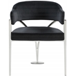 Meridian Furniture Madelyn Black Velvet Dining Chair (Set of 2)