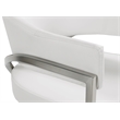 Meridian Furniture Madelyn Cream Vegan Leather Dining Chair (Set of 2)