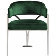 Meridian Furniture Madelyn Green Velvet Dining Chair (Set of 2)
