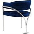 Meridian Furniture Madelyn Navy Velvet Dining Chair (Set of 2)