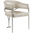 Meridian Furniture Madelyn Stone Velvet Dining Chair (Set of 2)
