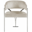 Meridian Furniture Madelyn Stone Velvet Dining Chair (Set of 2)
