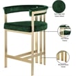 Meridian Furniture Marcello Green Velvet Counter Stool (Set of 2)