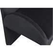 Meridian Furniture Summer Black Velvet Dining Arm Chair (Set of 2)
