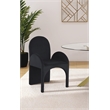 Meridian Furniture Summer Black Velvet Dining Arm Chair (Set of 2)