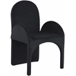 Meridian Furniture Summer Black Velvet Dining Arm Chair (Set of 2)