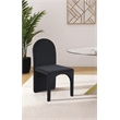 Meridian Furniture Summer Black Velvet Dining Side Chair (Set of 2)