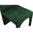 Meridian Furniture Summer Green Velvet Dining Side Chair (Set of 2)