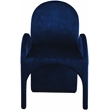 Meridian Furniture Summer Navy Velvet Dining Arm Chair (Set of 2)
