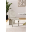 Meridian Furniture Summer Stone Velvet Dining Side Chair (Set of 2)