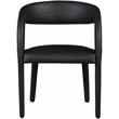 Meridian Furniture Sylvester Black Vegan Leather Dining Chair