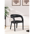 Meridian Furniture Sylvester Black Vegan Leather Dining Chair