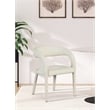 Meridian Furniture Sylvester Cream Vegan Leather Dining Chair